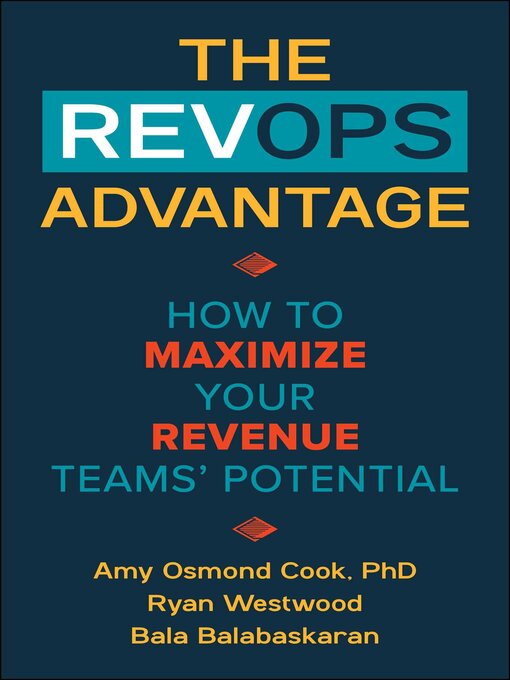 Title details for The RevOps Advantage by Amy Osmond Cook - Wait list